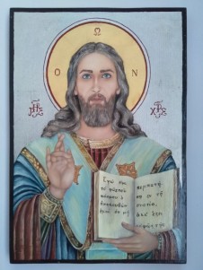 5. CRISTIAN CRANGA - ISUS HRISTOS - ULEI PE LEMN - 45 X 31 - 600 LEI